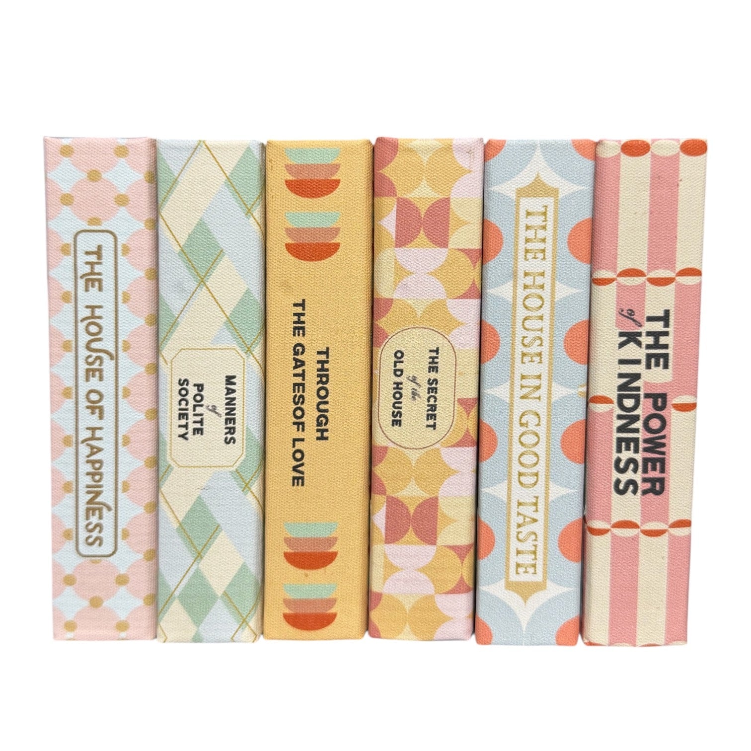 Mid-Century Retro Storage Book Boxes