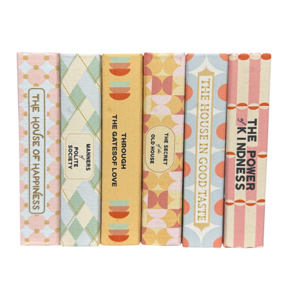 Mid-Century Retro Storage Book Boxes