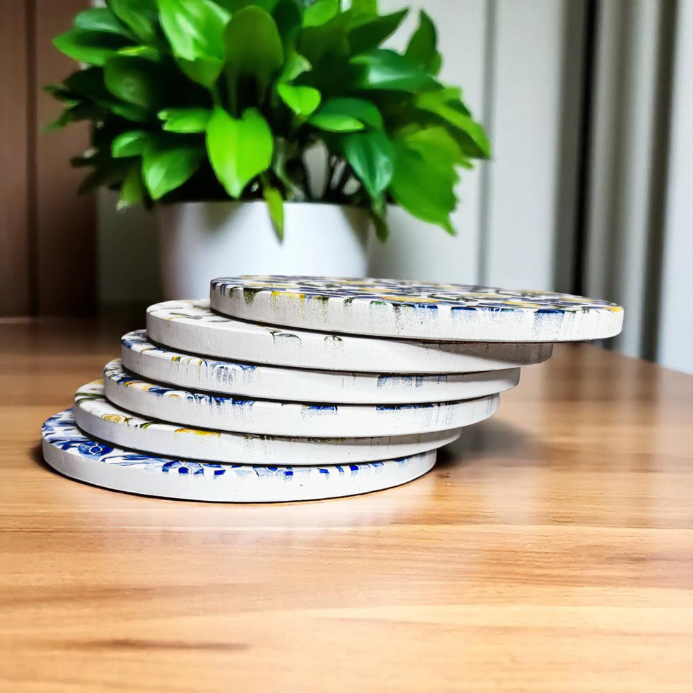 Coasters - Mediterranean Lemon, PRE-ORDER