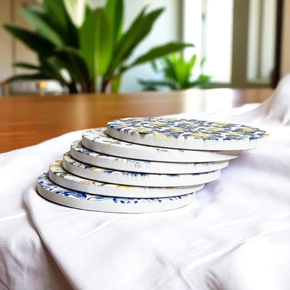 Coasters - Mediterranean Lemon, PRE-ORDER