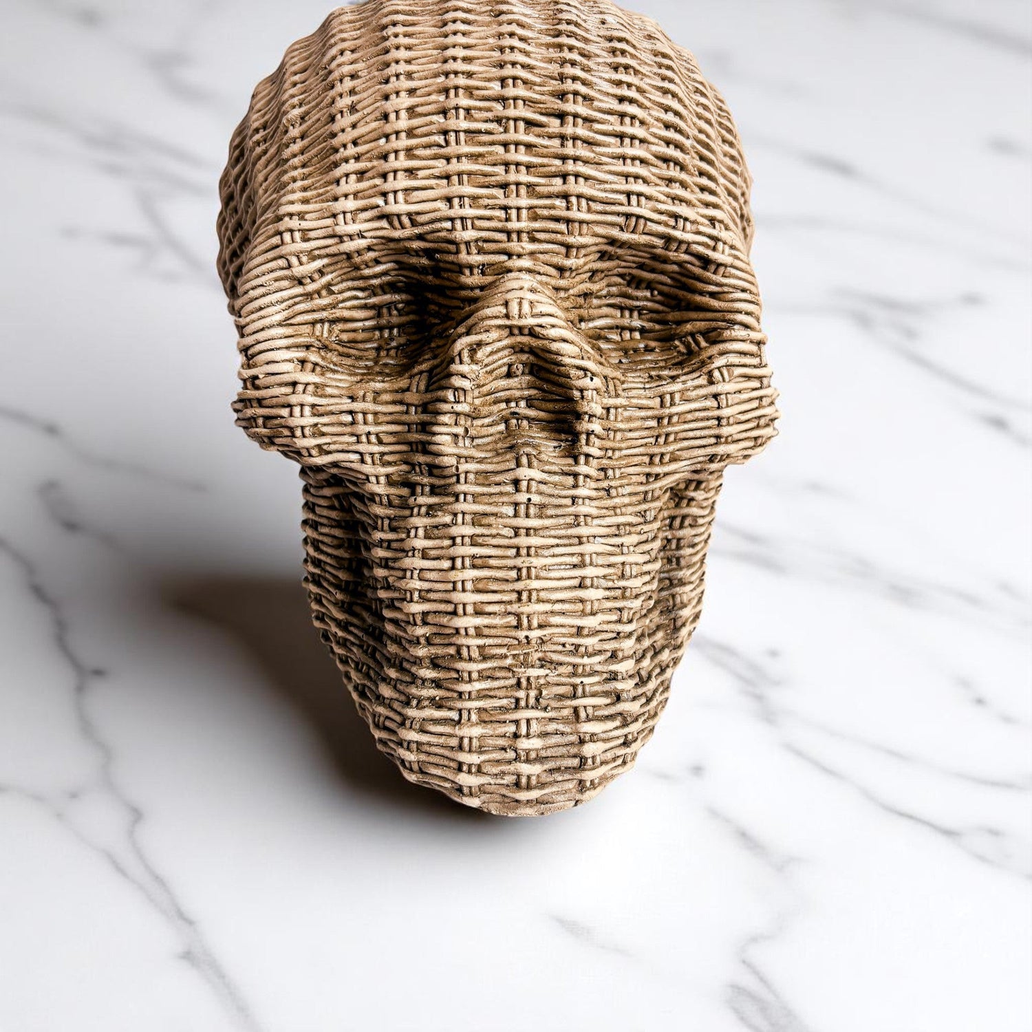 Skull Me - Rattan Resin Skull