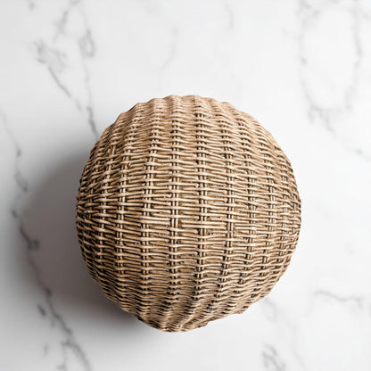 Skull Me - Rattan Resin Skull