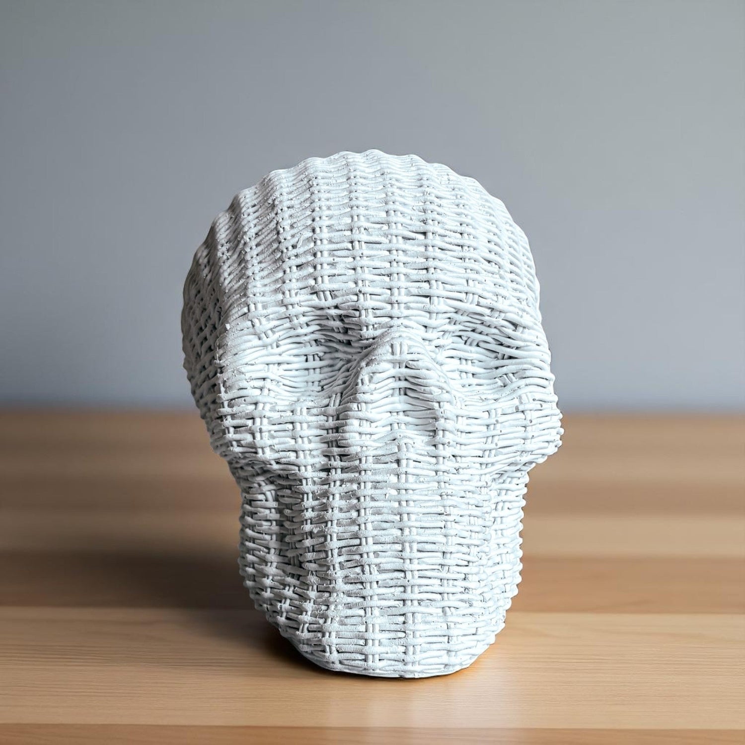 Skull Me - Rattan Resin Skull