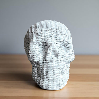 Skull Me - Rattan Resin Skull
