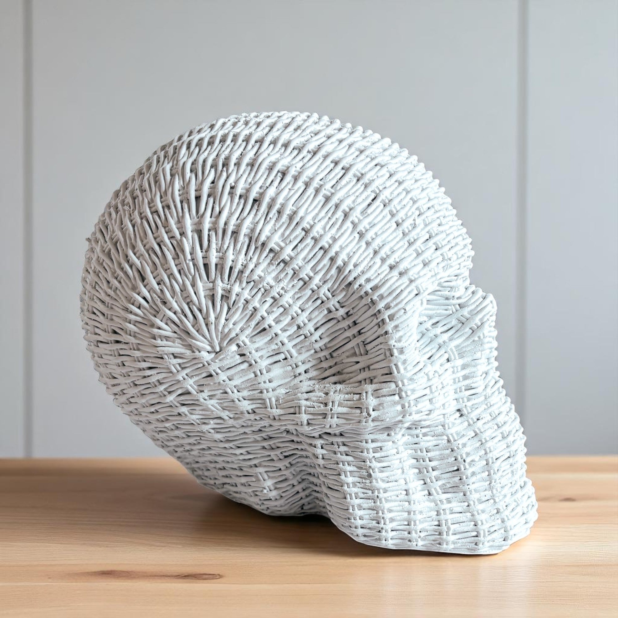 Skull Me - Rattan Resin Skull