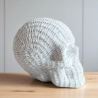 Skull Me - Rattan Resin Skull