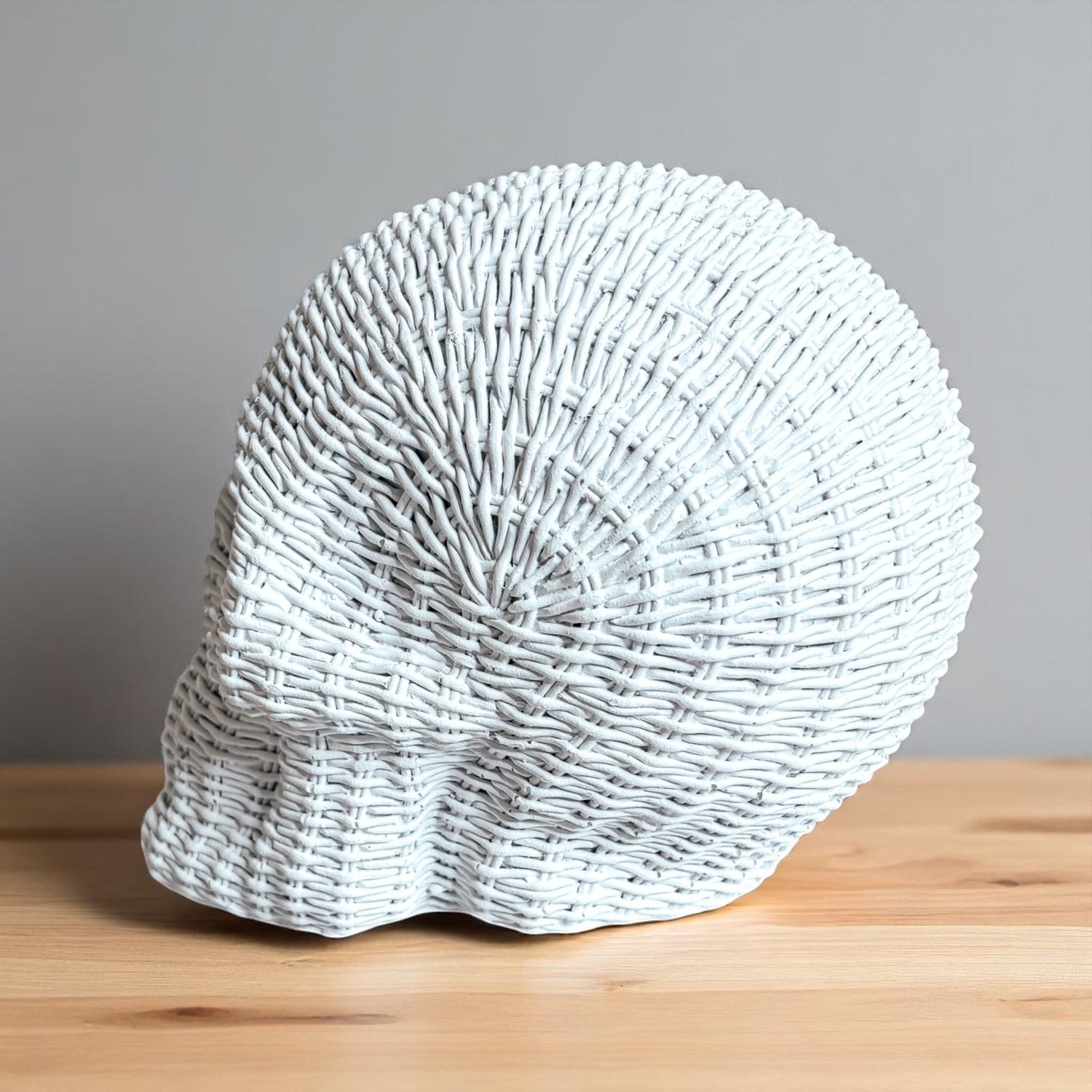 Skull Me - Rattan Resin Skull