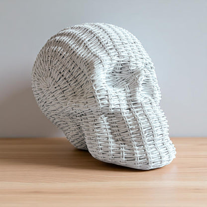 Skull Me - Rattan Resin Skull