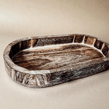 Rustic Wood Tray