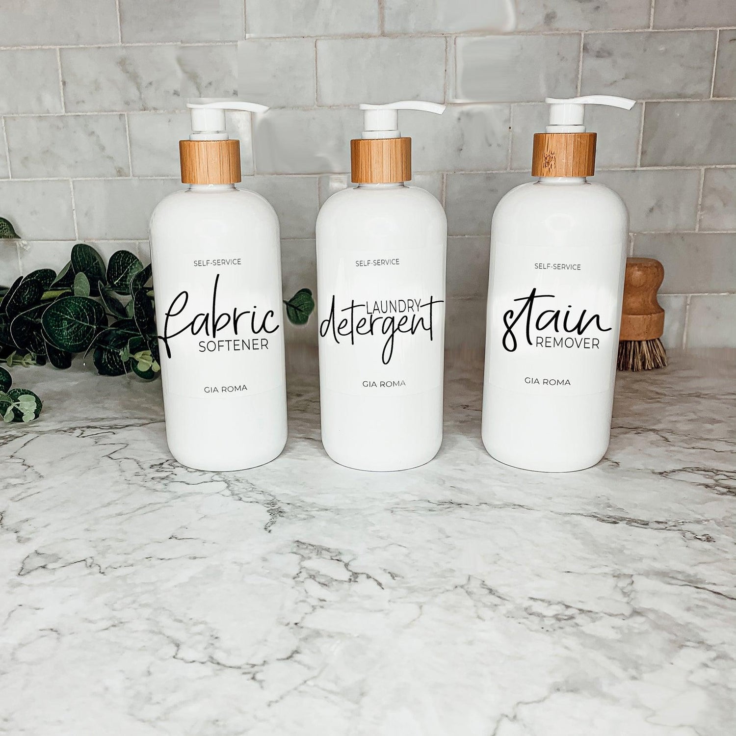 16oz Plastic Bottles - White|White Label