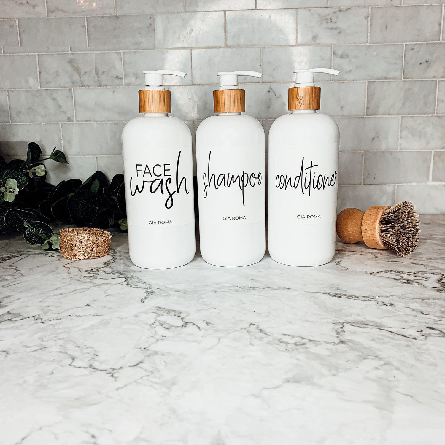 16oz Plastic Bottles - White|White Label