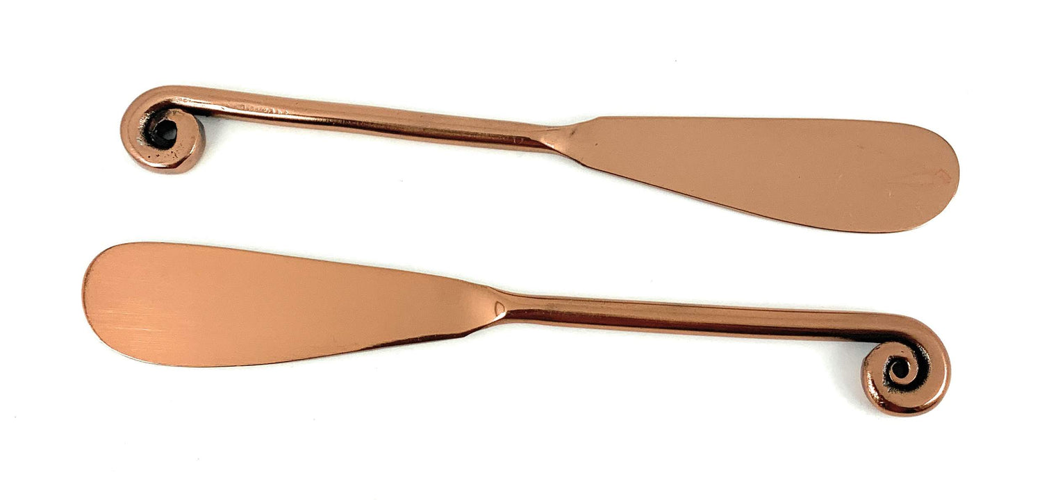 Copper Butter Spreaders - 6 Pc Set