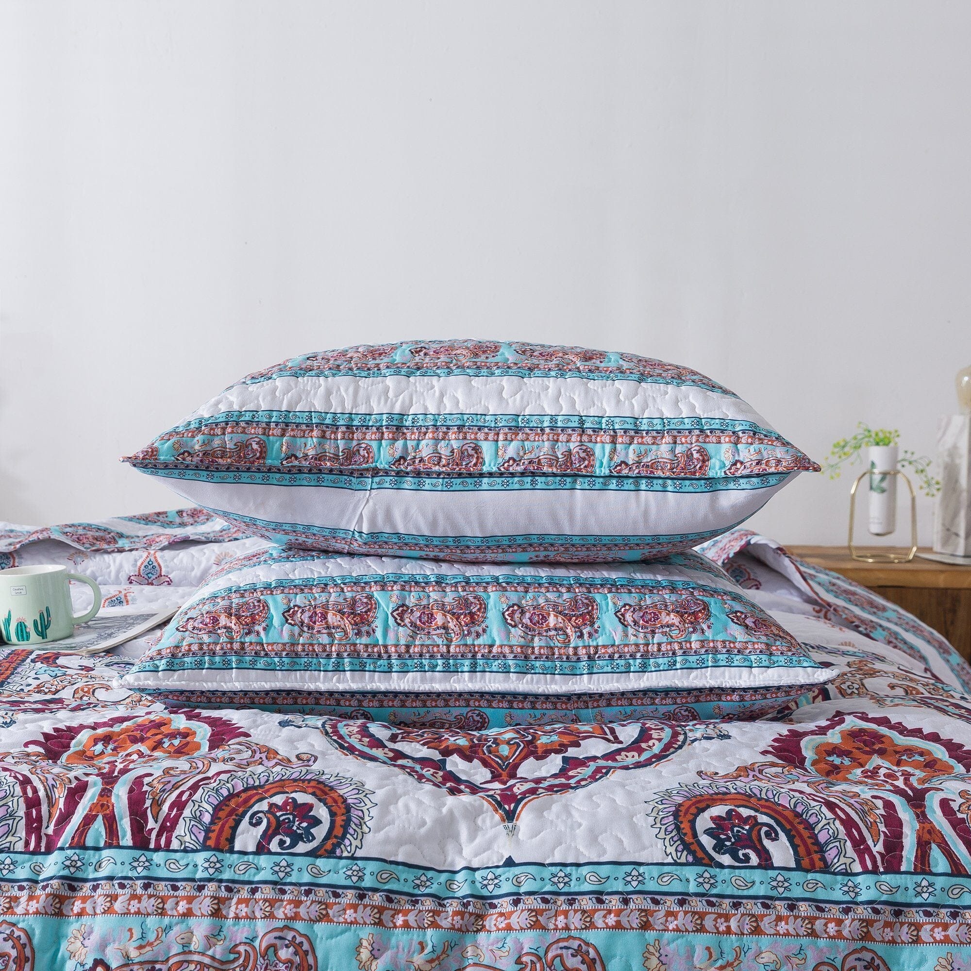 Boho Summer Quilted Bedding