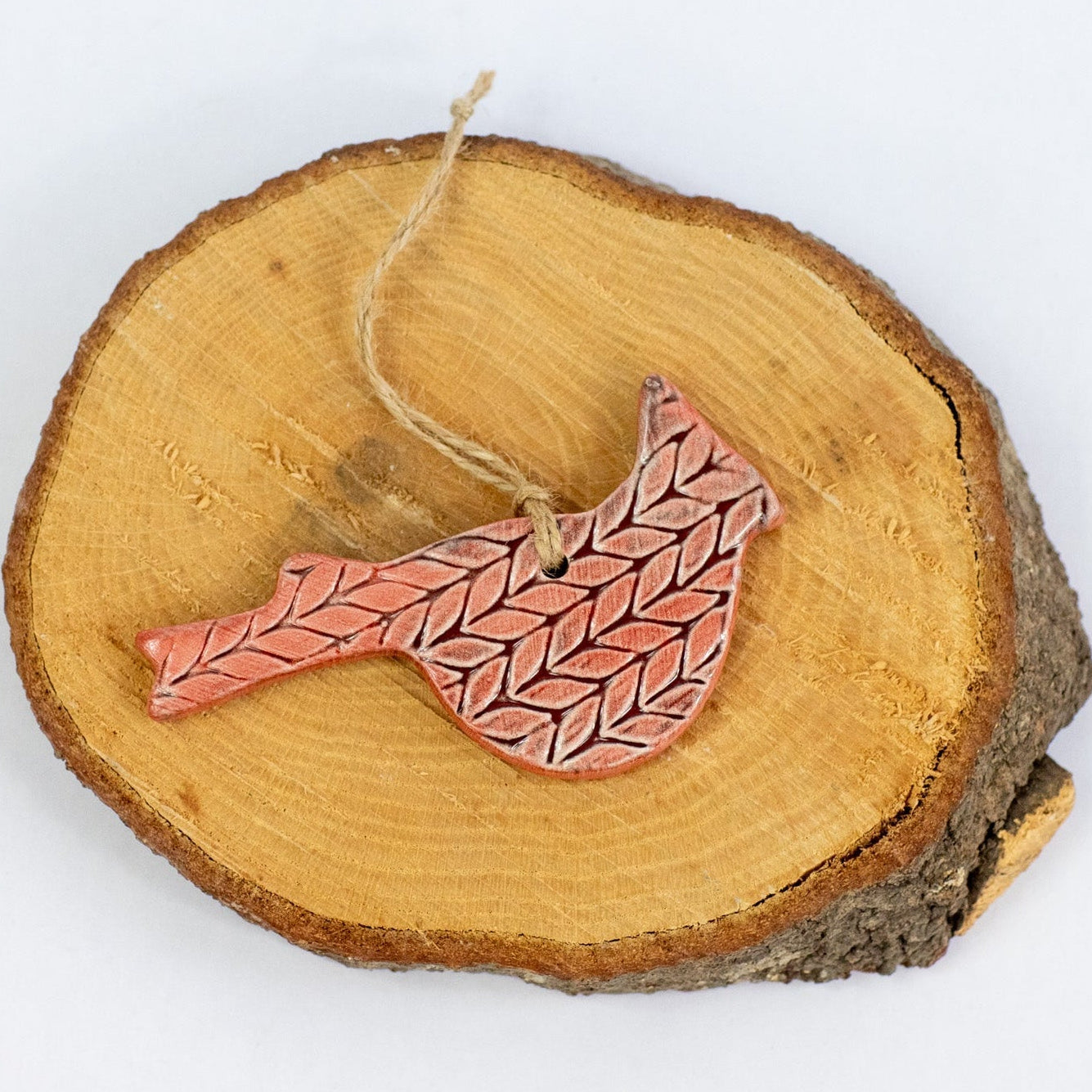 Ceramic Cardinal Ornament