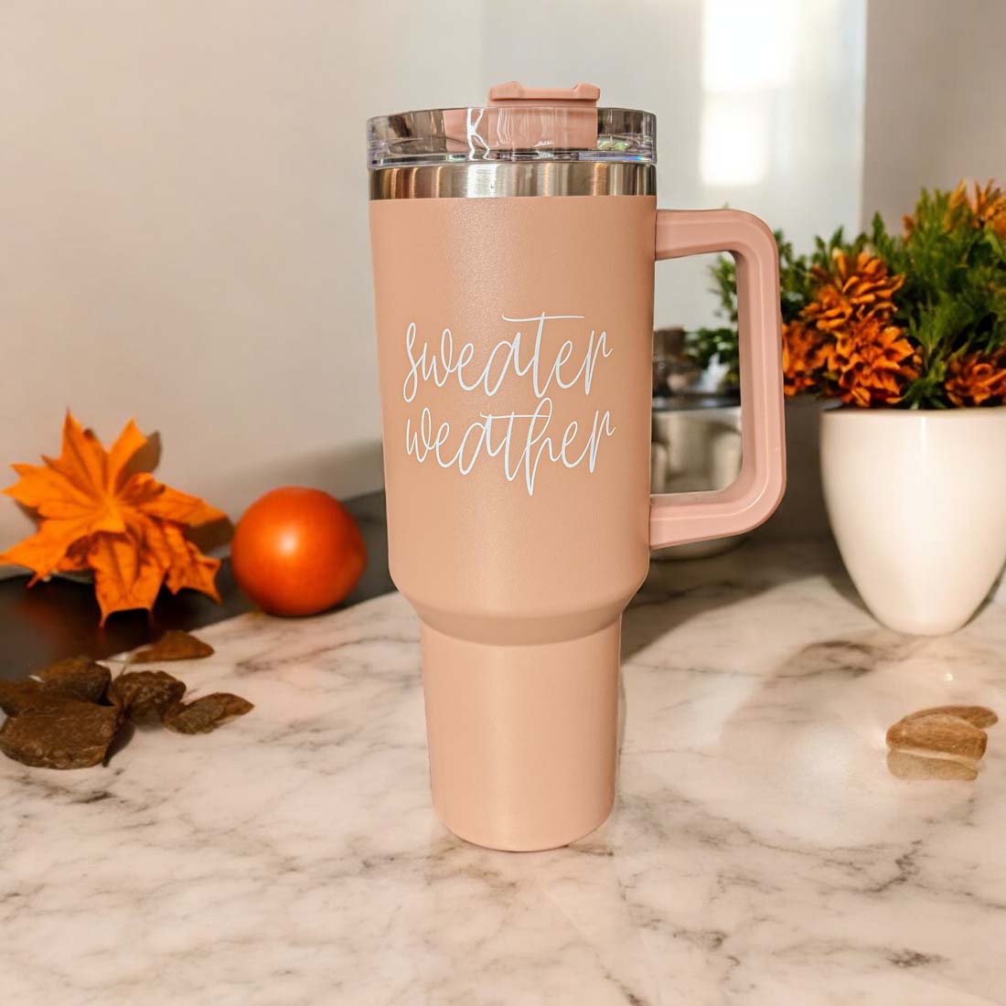 Sweater Weather 40oz Insulated Tumbler