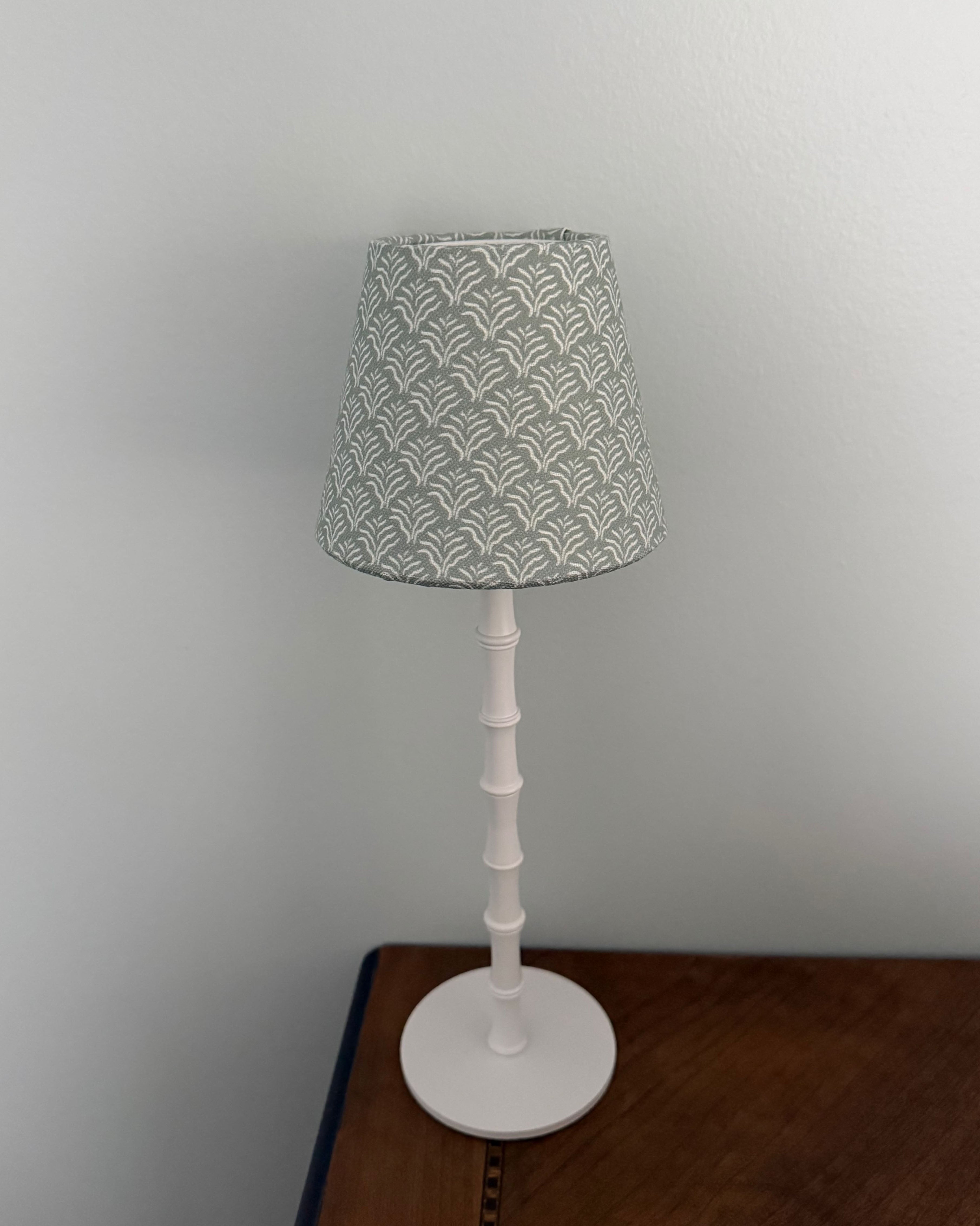 Petite Lottie Shade for Cordless LED Lamps - Light Blue