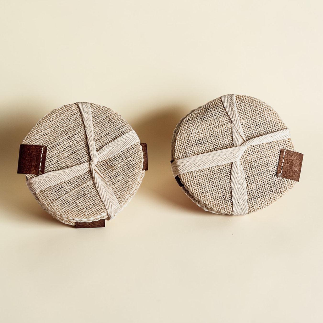 Nautical Rope Braided Coasters - Set of 4