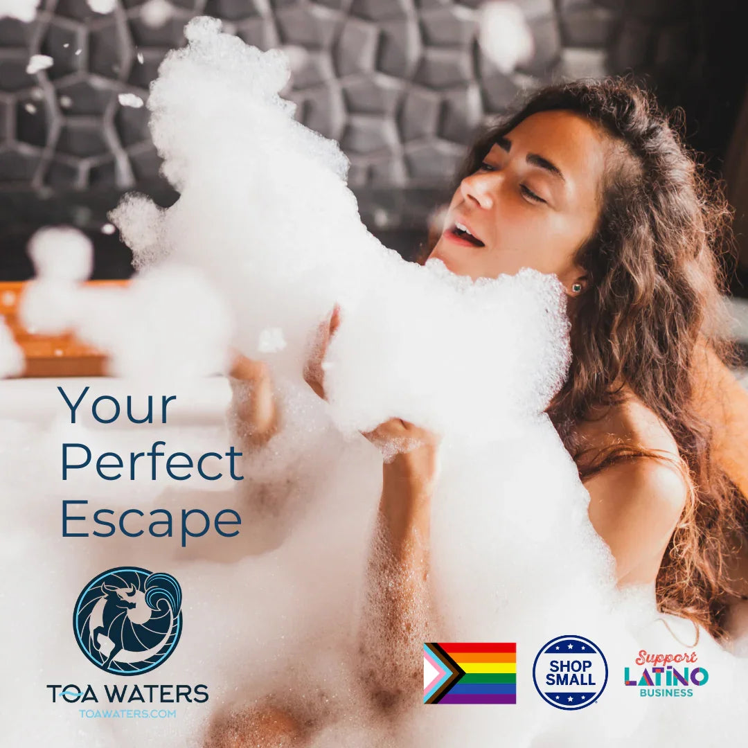 Liquid Bath Bombs and Bath Accessory Surprise Gift Set