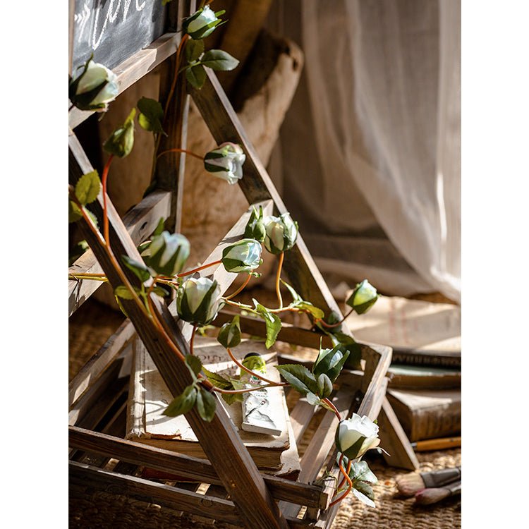 Artificial Silk Rose Vine - 55"