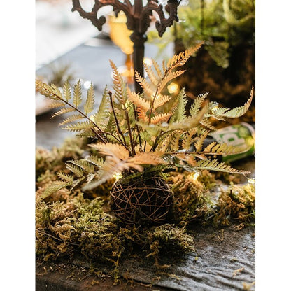 Fern Ball Faux Plant