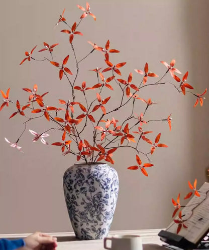Autumn Pomegranate Leaf Stem