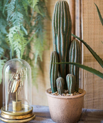 Artificial Potted Cactus