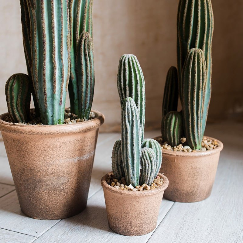 Artificial Potted Cactus