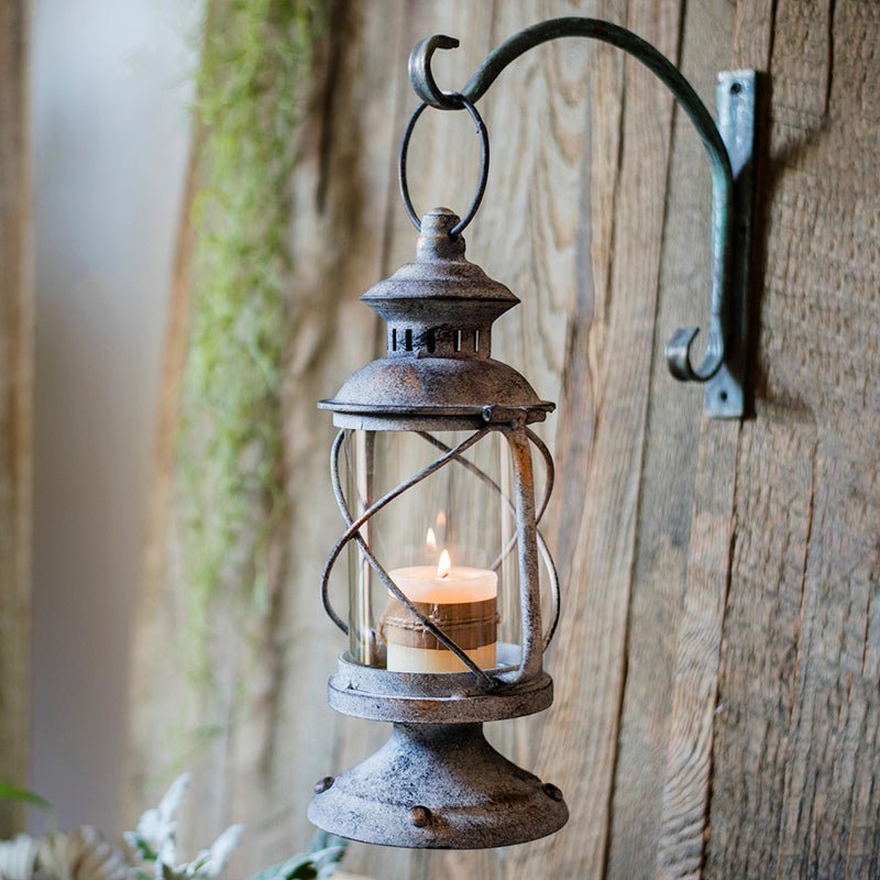 Restoration Antique Lantern Candle Holders