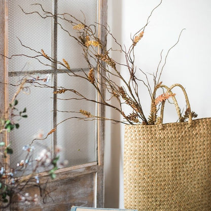 Artificial Dried Ling Yu Grass Stem - 47"