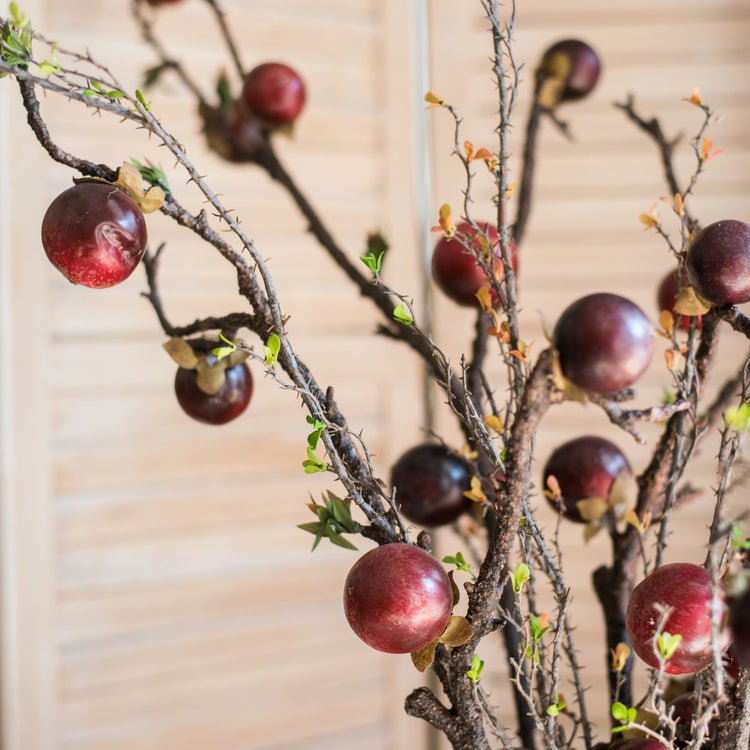 Artificial Passion Fruit Stem - 37"
