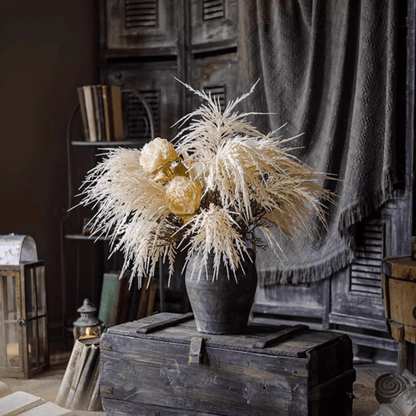 Artificial Elegant Reed Grass Stem - 39 inch