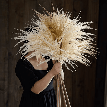 Artificial Elegant Reed Grass Stem - 39 inch