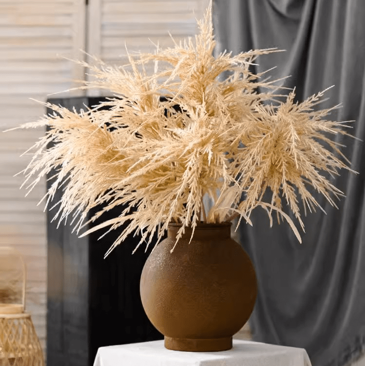 Artificial Elegant Reed Grass Stem - 39 inch