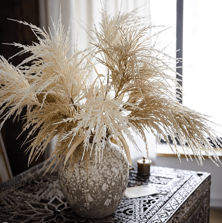 Artificial Elegant Reed Grass Stem - 39 inch
