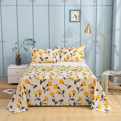 Bed in a Bag Bundle Set - Yellow Fleur