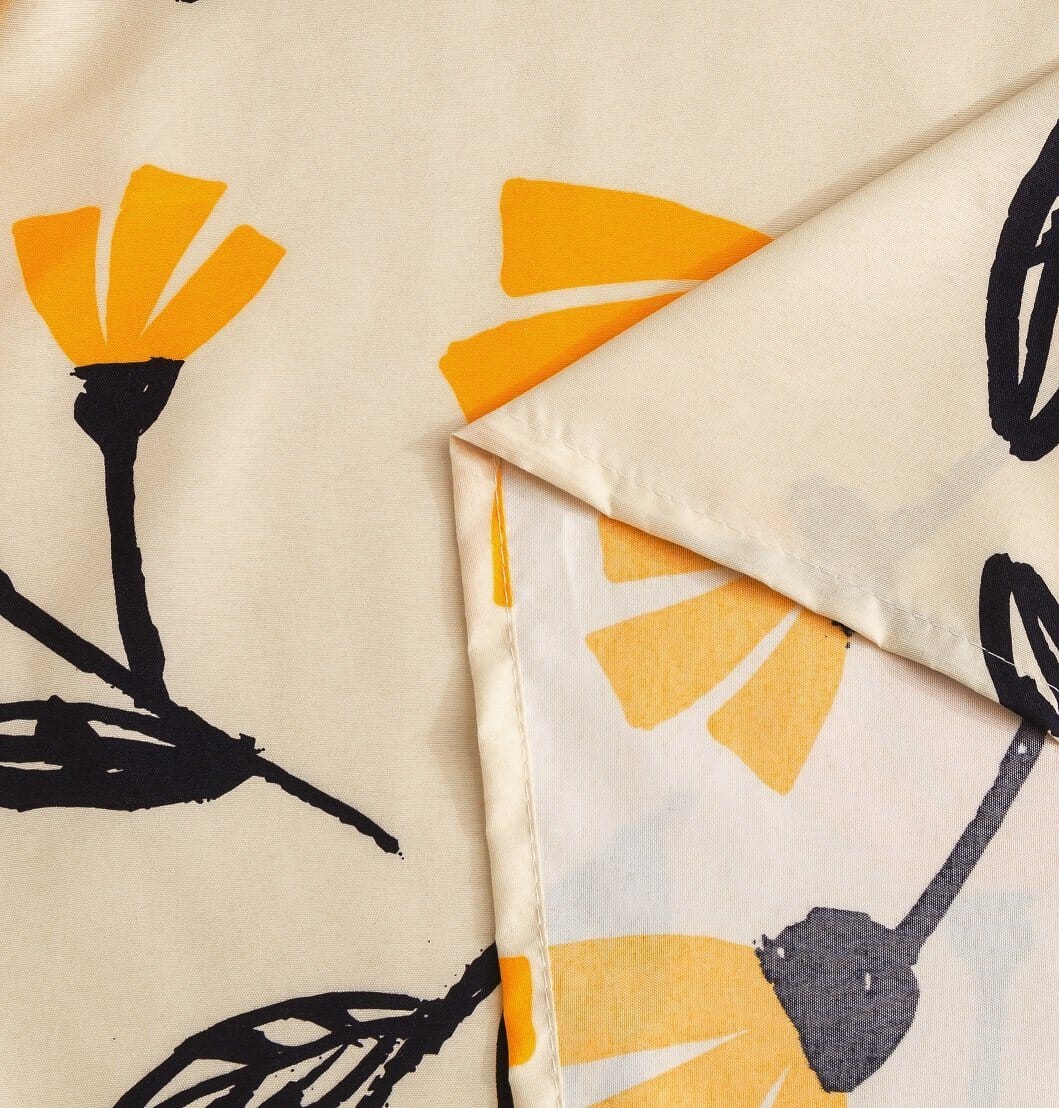 Yellow Fleur Sheet Set
