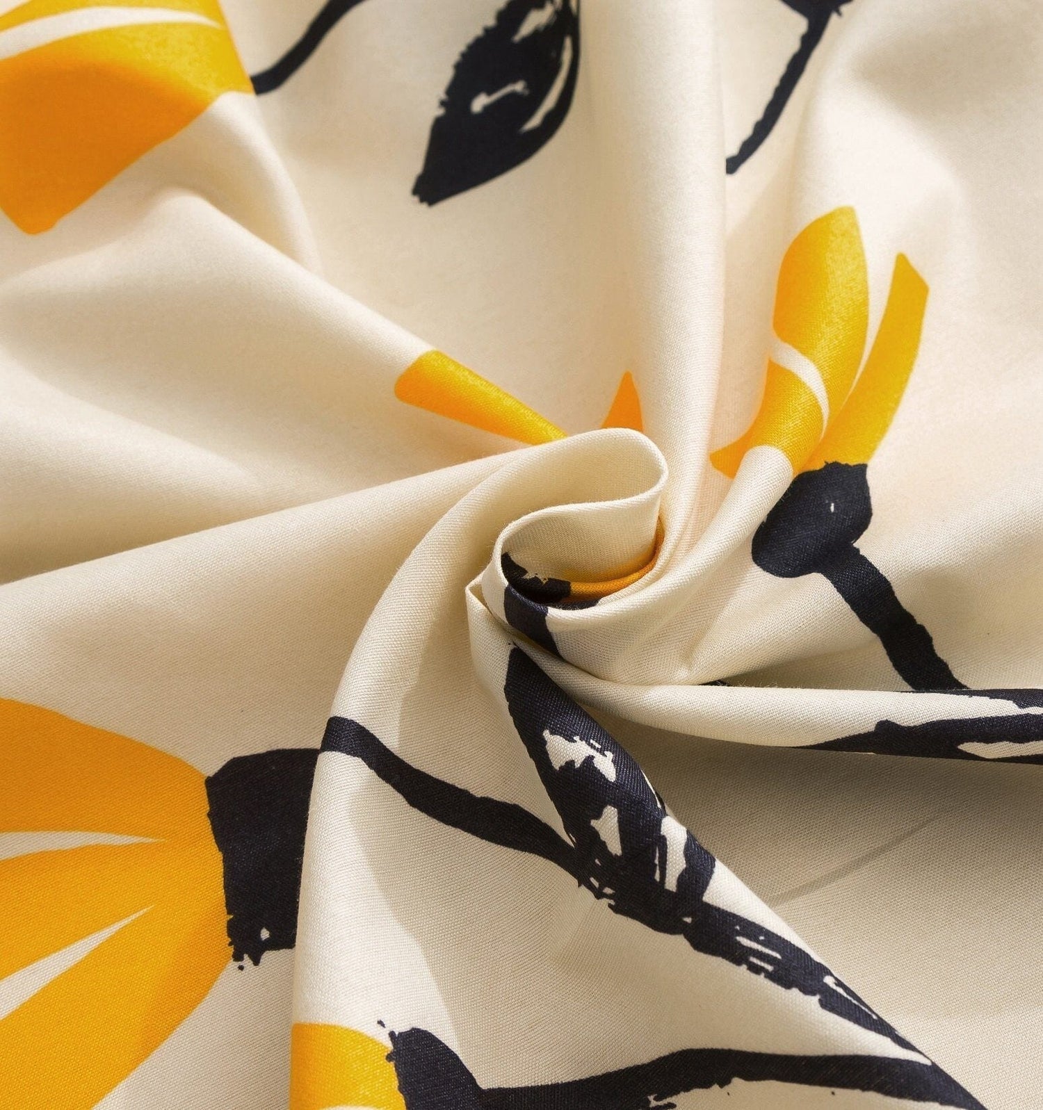 Yellow Fleur Sheet Set