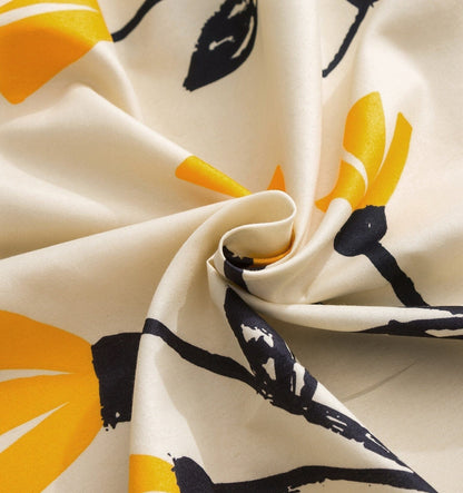 Yellow Fleur Sheet Set