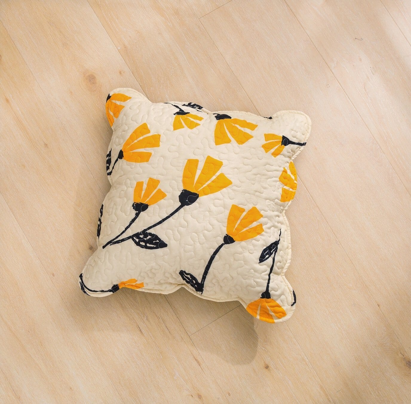Bed in a Bag Bundle Set - Yellow Fleur
