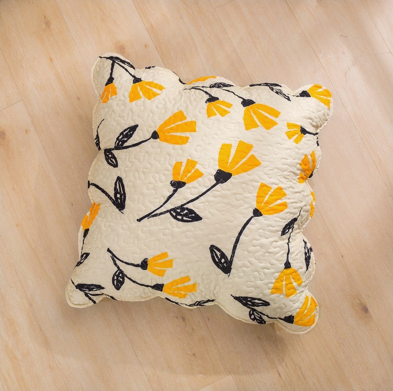 Bed in a Bag Bundle Set - Yellow Fleur