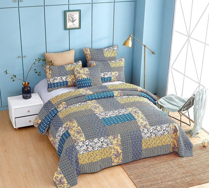 Honey Cove Garden Quilted Bedding Set