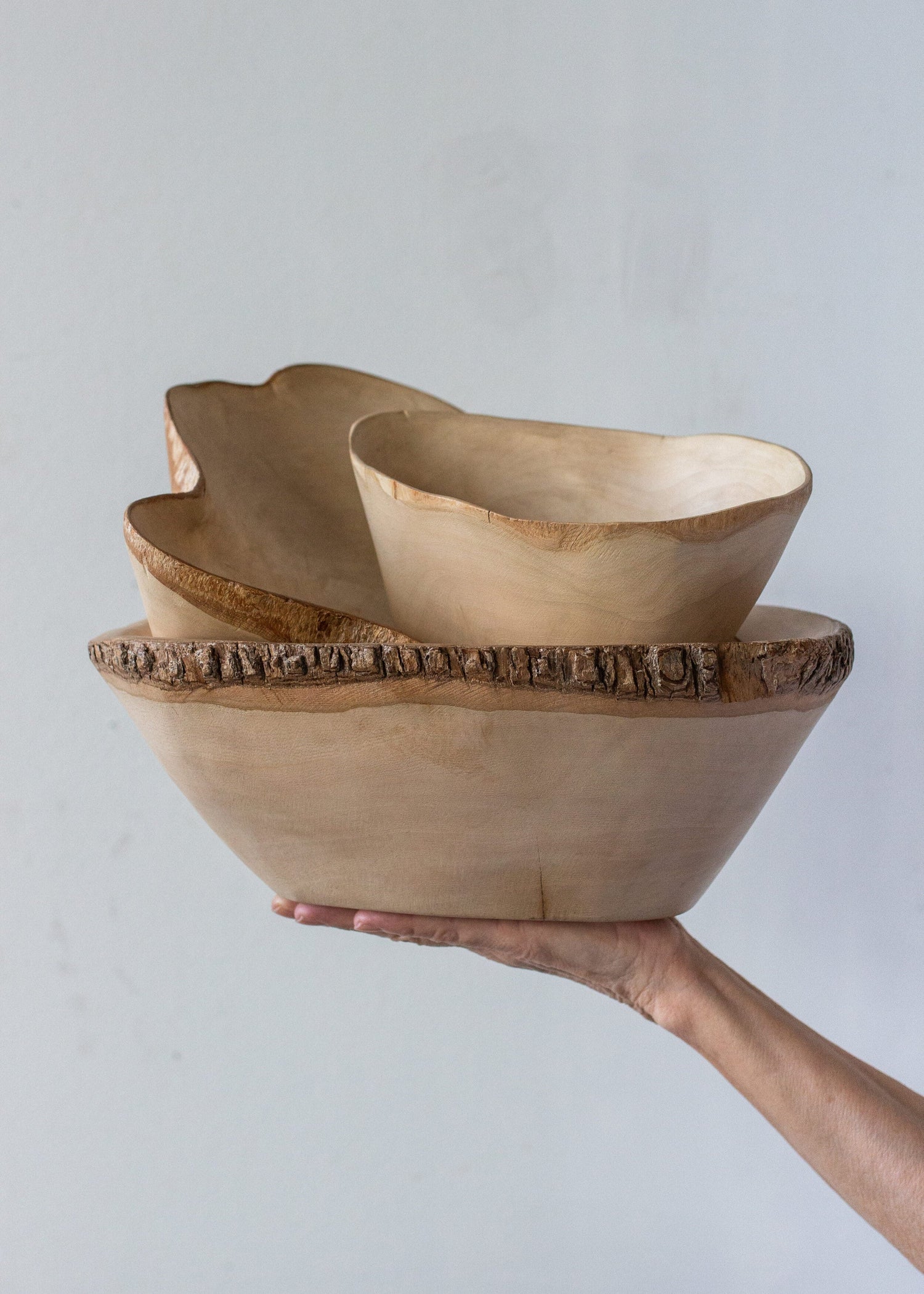 Jacaranda Handcarved Decorative Wooden Bowl