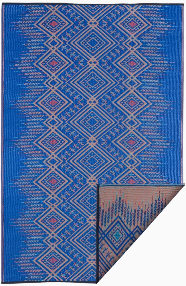 Jodhpur - Boho Blue Reversible Outdoor Rug