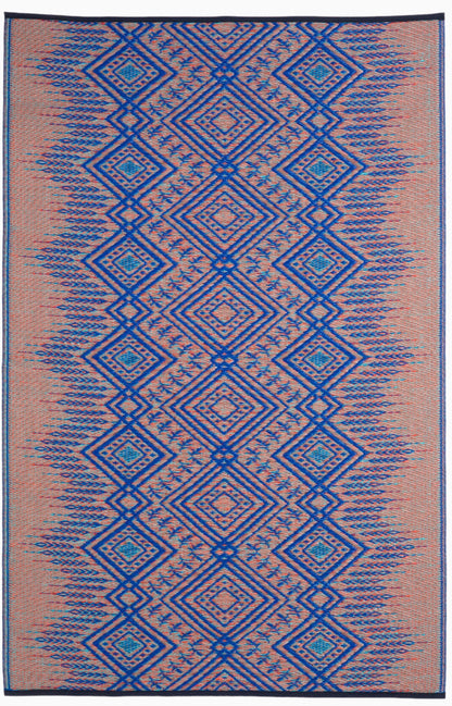 Jodhpur - Boho Blue Reversible Outdoor Rug