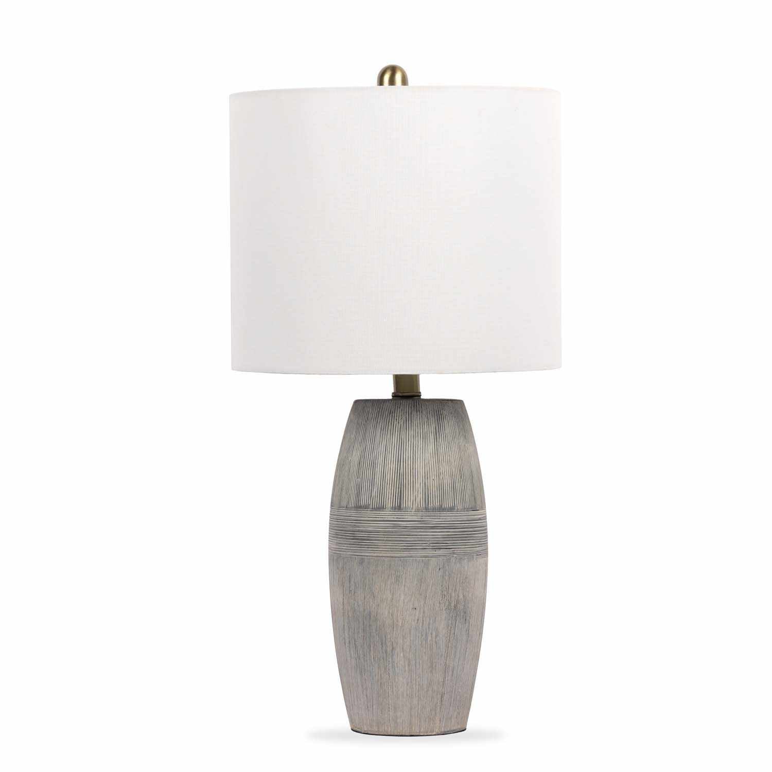 Mabayo Ribbed Ceramic Table Lamp