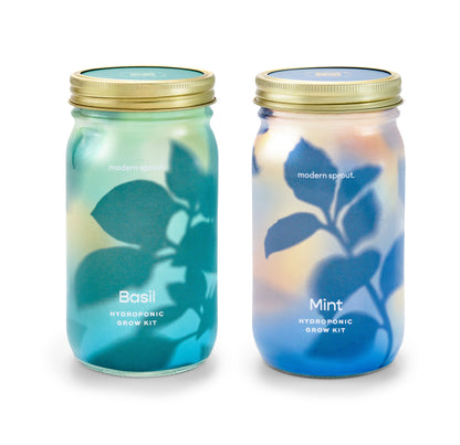 Organic Herb Jars