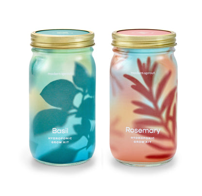 Organic Herb Jars