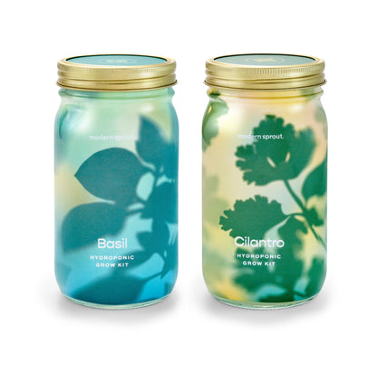 Organic Herb Jars