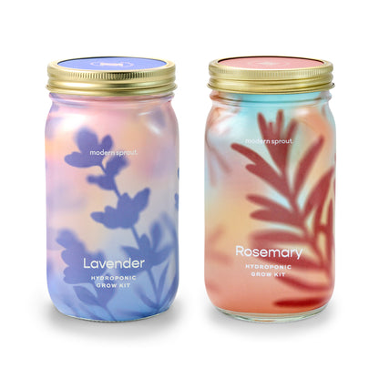 Organic Herb Jars