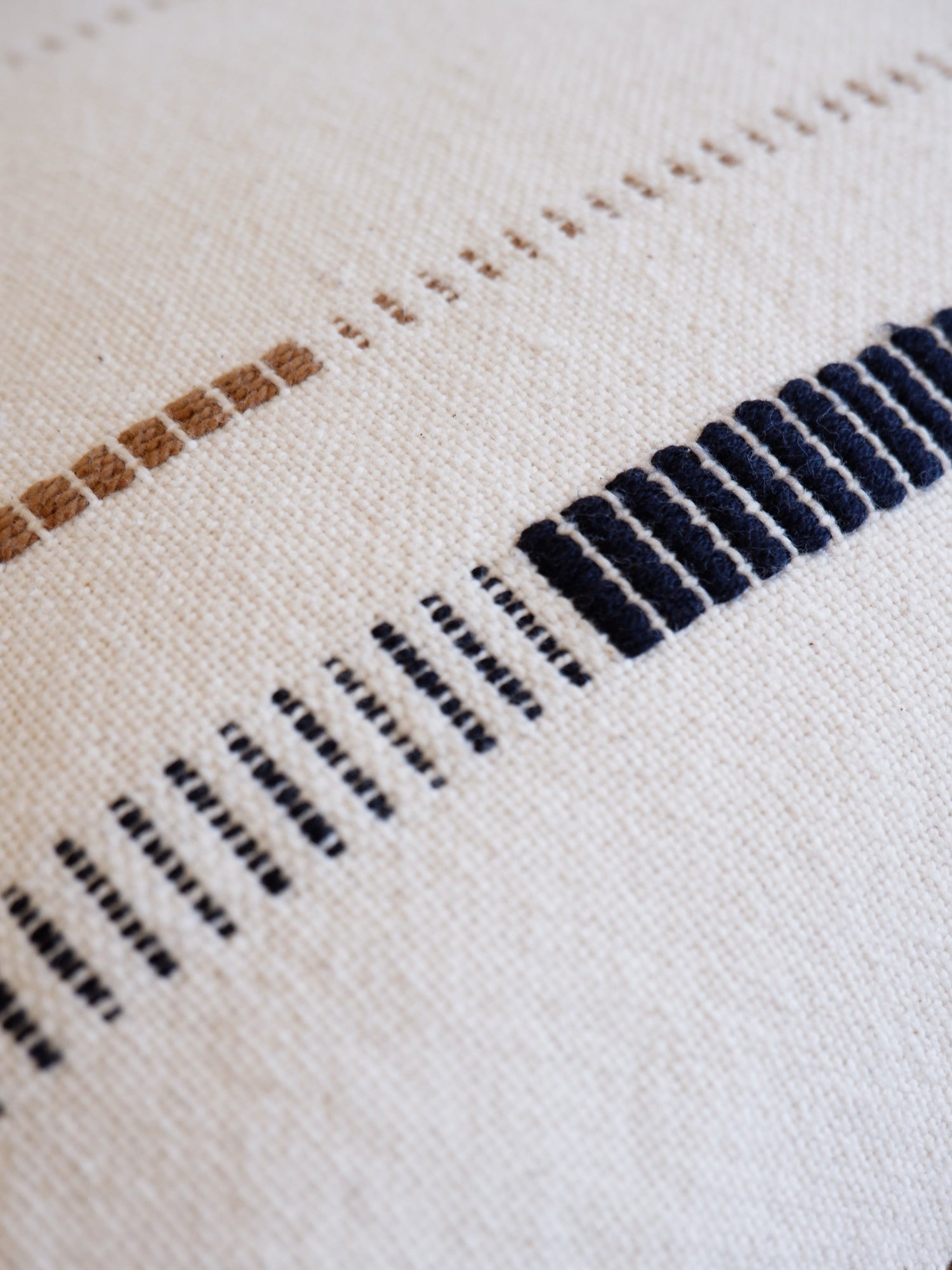 Mason Hand-Loomed Cotton Pillow